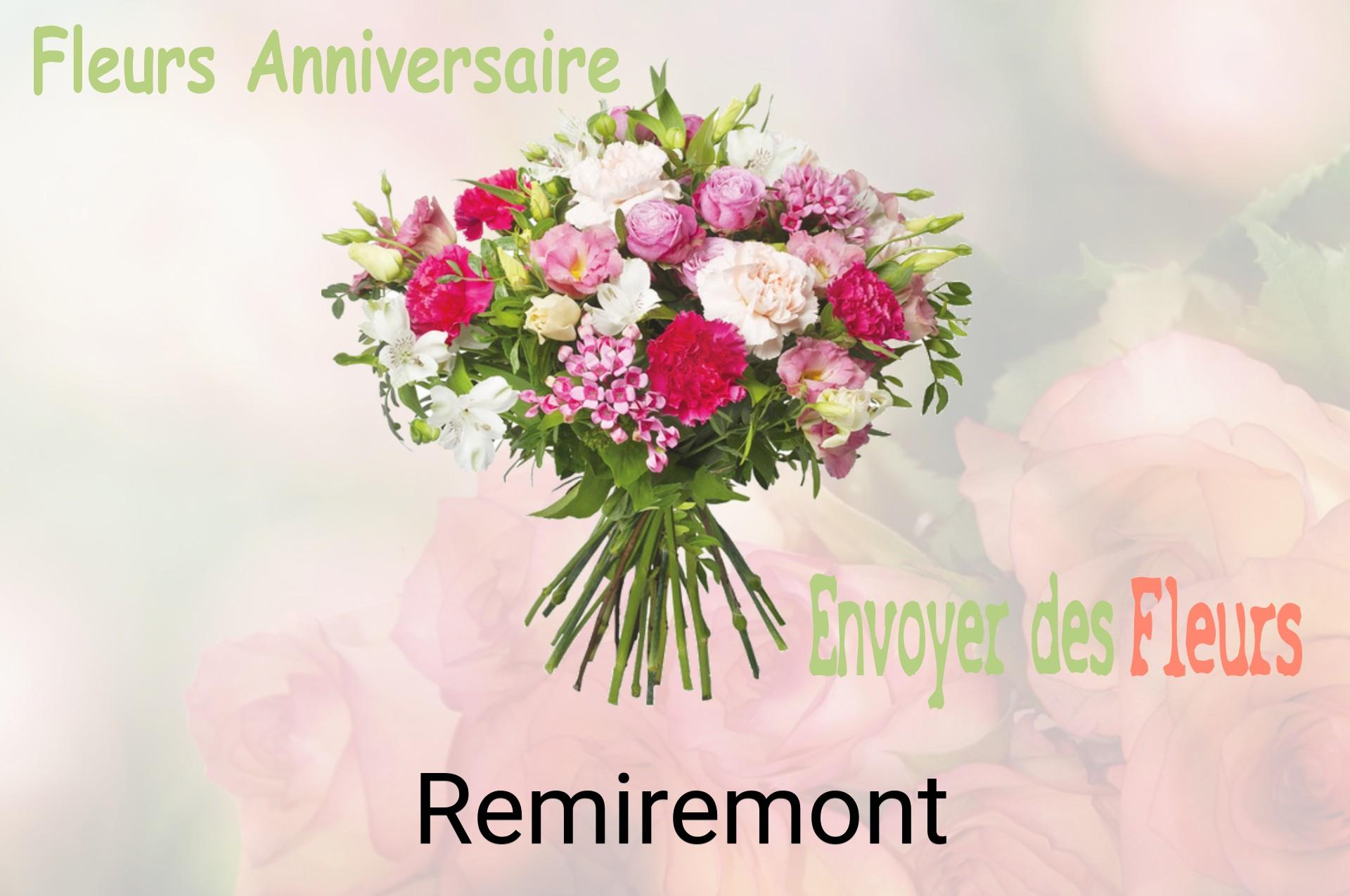 Bouquet de fleurs d’anniversaire livré à Remiremont